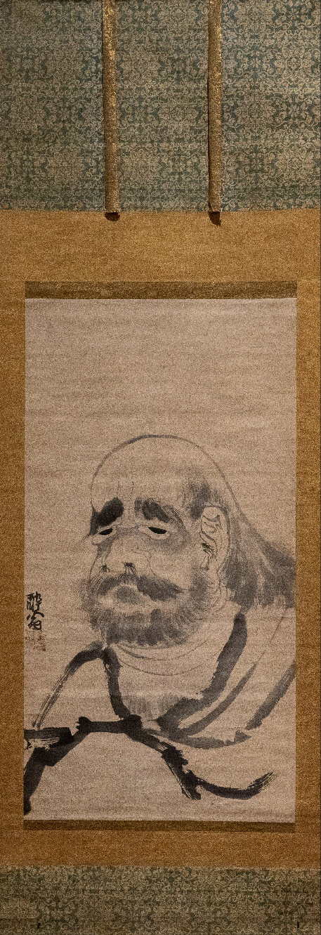 연담 김명국의 달마도