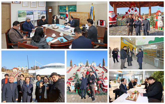 1. 세계적 애니메이션 ‘심슨 가족’ 랄프 소사 감독, 임실군 깜짝 방문