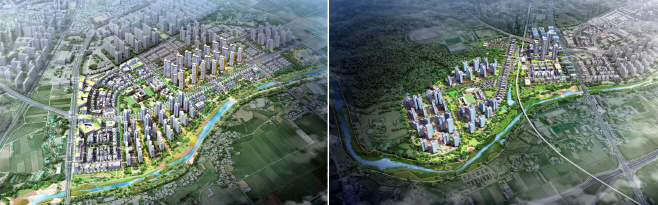 아산 모종샛들, 풍기지구