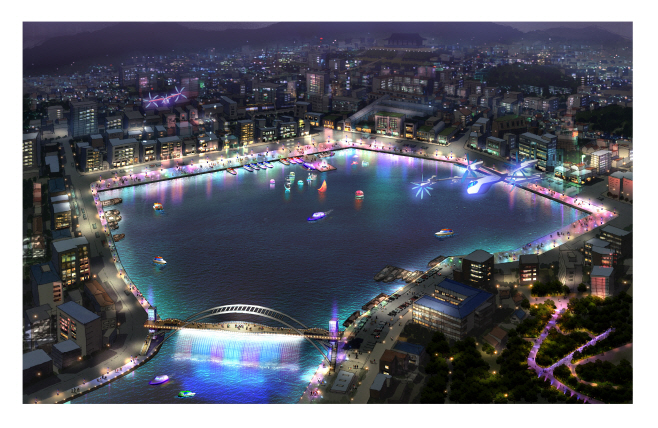 시설조감도(통영관광만구축)