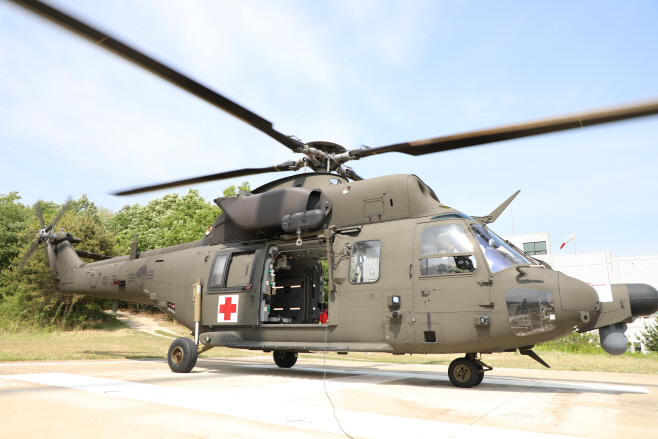 의무후송전용헬기(메디온) 사진(1)