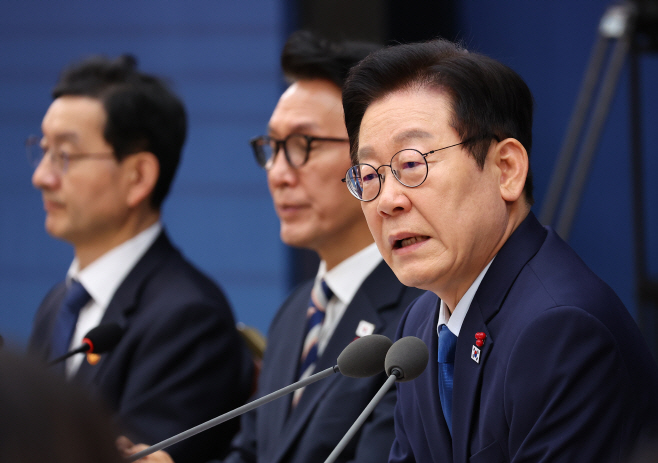 이재명 대통령, 부처 업무보고 발언