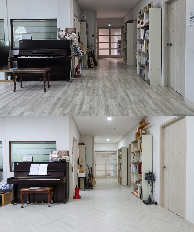 [사진2] LX하우시스, 노후 그룹홈 시설 개보수