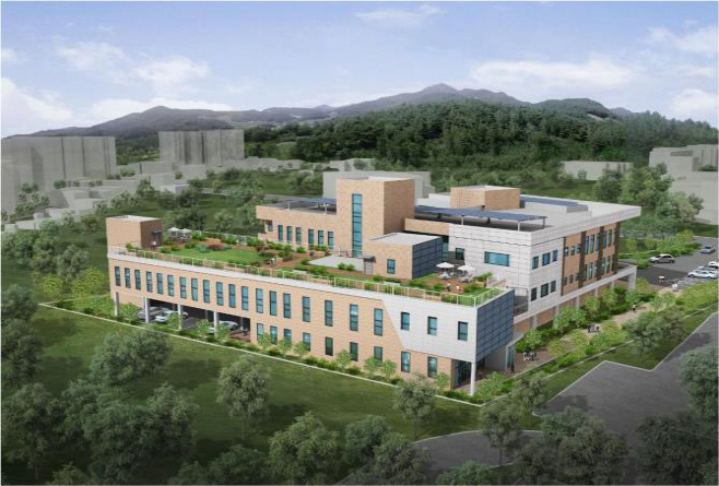 춘천 치매전문병동 조감도