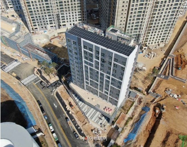 국내 최고층 모듈러 건축물 ‘용인영덕 경기행복주택’