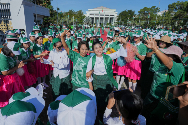 Myanmar Election <YONHAP NO-5136> (AP)