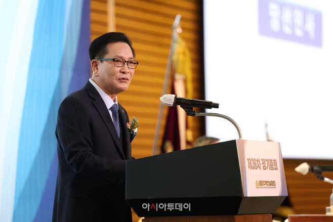 붙임3. 당선소감을 말하는 김성은 회장