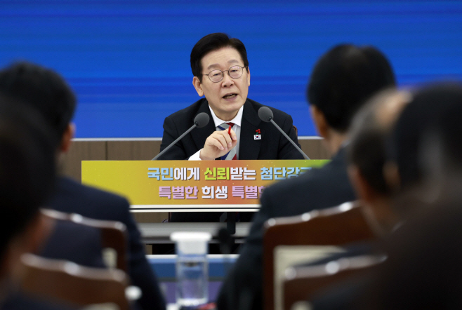 이재명 대통령, 국방부·국가보훈부 업무보고 발언