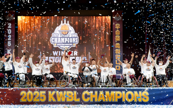 코웨이 블루휠스 휠체어농구단