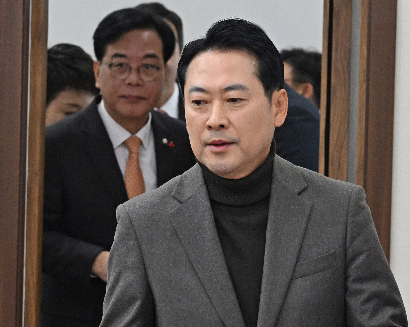 [포토] 최고위 참석하는 장동혁·송언석