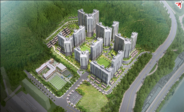 거제아주공공지원민간임대주택공급촉진지구조감도(안)