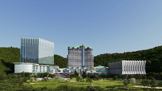 강원랜드 '그랜드호텔' 환경개선공사 후 조감도