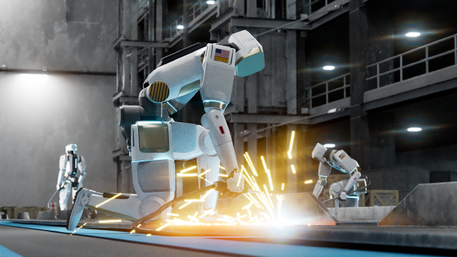 사진1. 페르소나 AI가 개발 중인 휴머노이드 로봇 모형 이미지