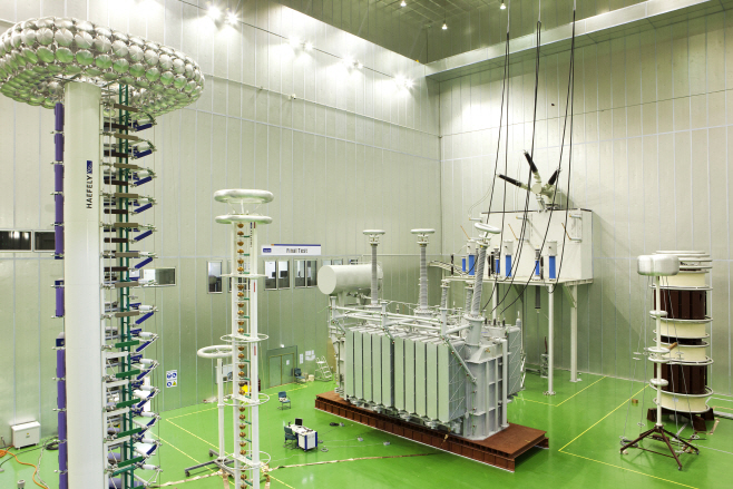 일진전기 홍성공장 생산공정(시험)