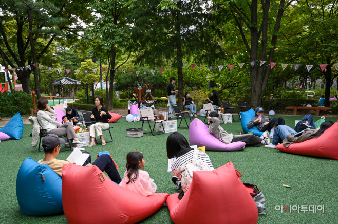 영등포구, 야외도서관 무해독서 개최9