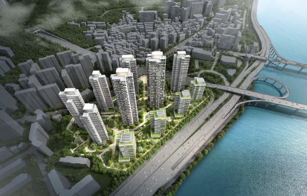 2-2. 조감도 (광진구 광장동 218-1번지 일대)