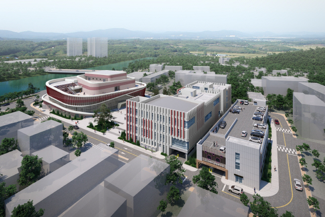 통합조감도(진천 전통시장 이전부지 개발사업)