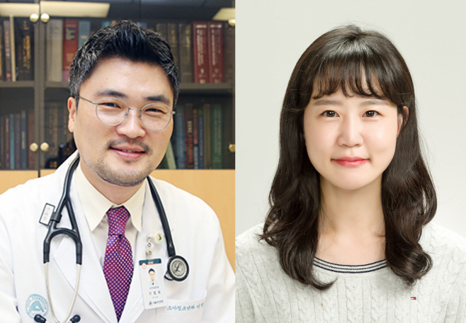[사진] 서울아산병원 의학유전학센터 이범희 교수, 김소영 연구원
