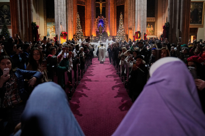 Turkey Christmas <YONHAP NO-0963> (AP)