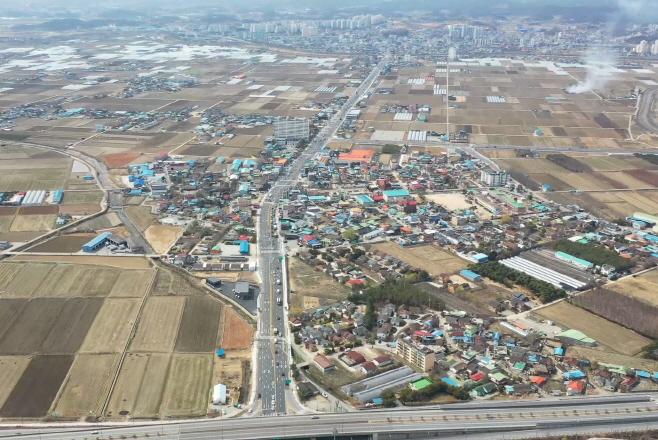 오송 제3생명과학 국가산업단지(드론)