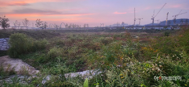 아산시 탕정 유수지