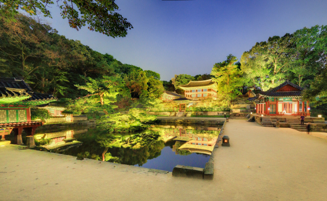 창덕궁 후원(부용지 권역)