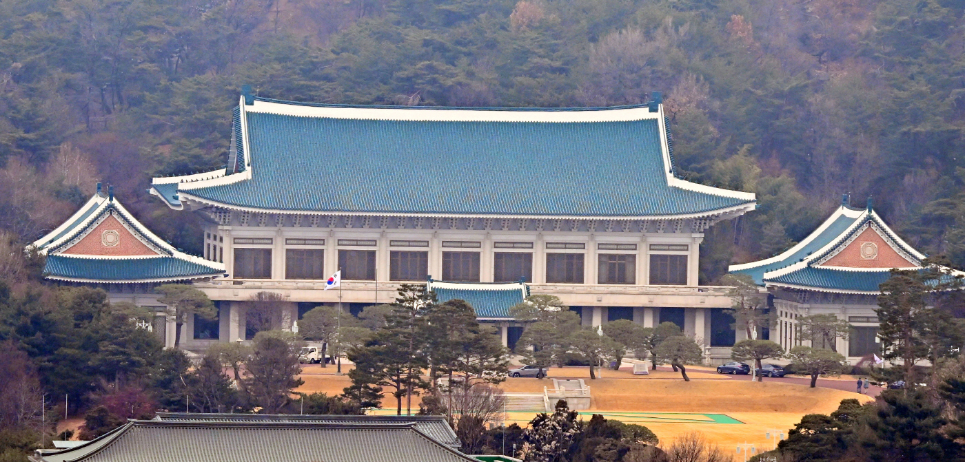 [포토]대통령 복귀 하루 앞둔 청와대 모습