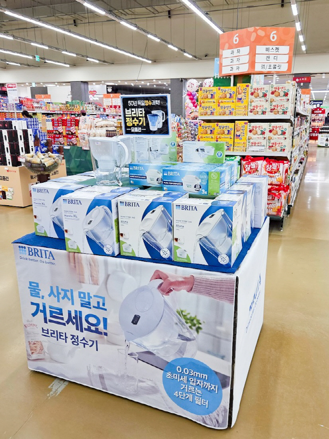 브리타, 하나로마트 입점