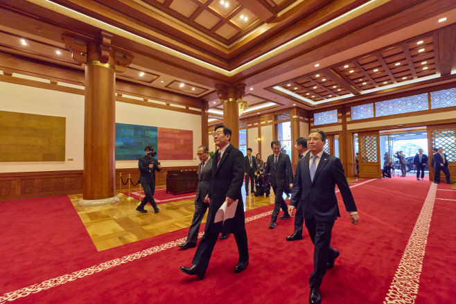 이재명 대통령, 청와대 첫 출근