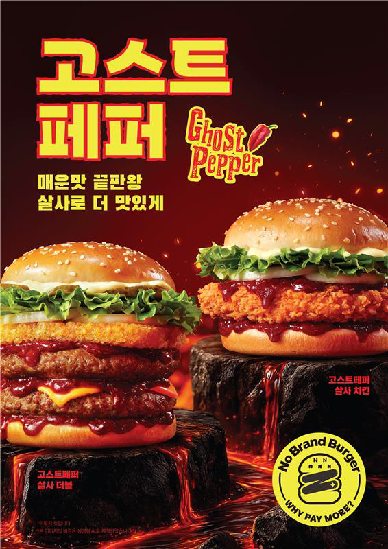 01_신세계푸드_NBB 고스트페퍼 버거 포스터