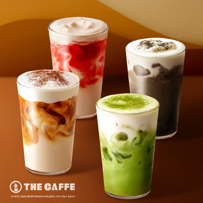 [이랜드 사진자료] 이랜드이츠 더카페 크림라떼 4종