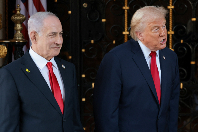 ISRAEL-PALESTINIANS/TRUMP-NETANYAHU