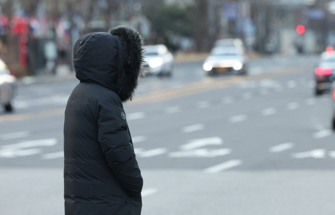 연말 추위<YONHAP NO-2430>