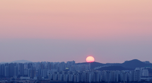 '아듀! 2025' 해넘이<YONHAP NO-4633>