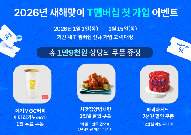 인포그래픽 1_SKT, 신년 맞아 신규·기존 고객 대상 풍성한 T멤버십 혜택 선보인다