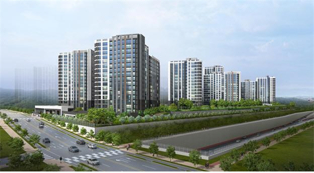 인천영종 A24블록 공공분양주택 투시도