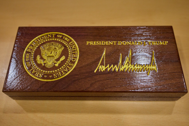 이재명 대통령이 받은 '백악관 황금열쇠'