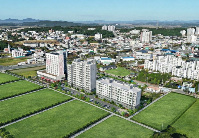 영암 남풍지구 공공임대주택 조감도