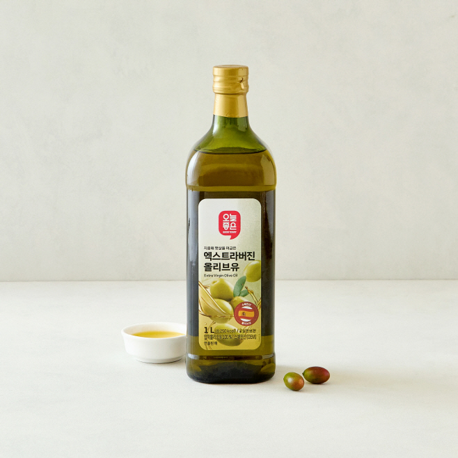 1. 오늘좋은 엑스트라버진 올리브유 상품 연출컷