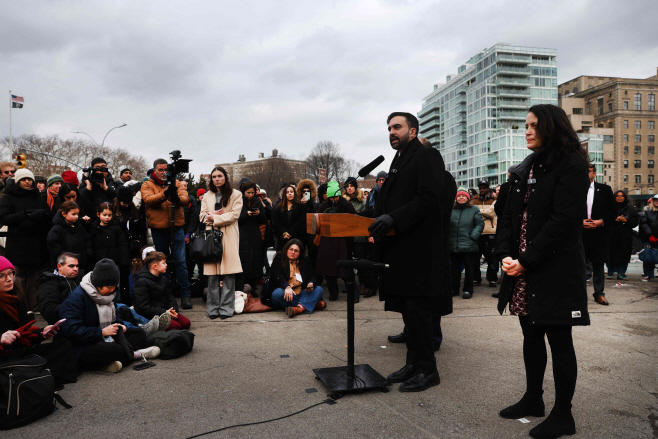 US-NEW-NYC-MAYOR-ZOHR... <YONHAP NO-1016> (Getty Images via AFP)