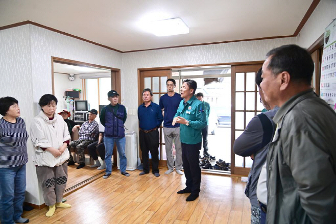 청송군_산불피해가구방문