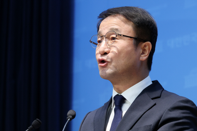 더불어민주당 한병도 의원, 원내대표 보궐선거 출마<YONHAP NO-3946>
