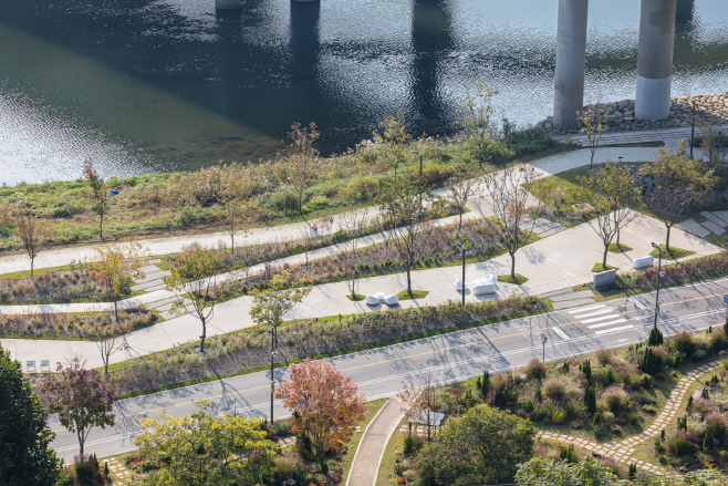 0104 중랑천 용비쉼터정원