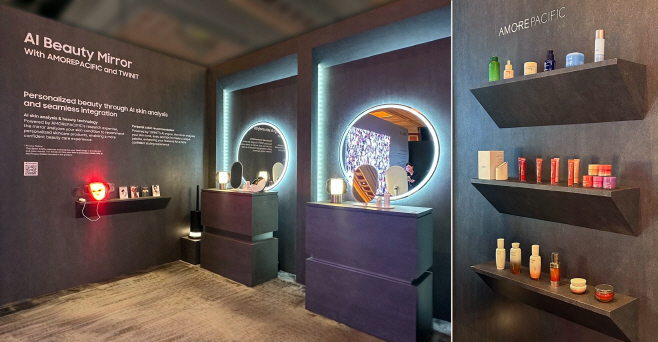 [아모레퍼시픽] CES 2026 현장_삼성전자 AI 뷰티 미러