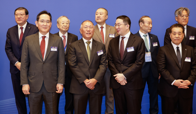 한·중 비즈니스 포럼 참석한 국내 기업 회장들