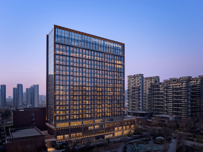 [신라모노그램 시안] 호텔 전경