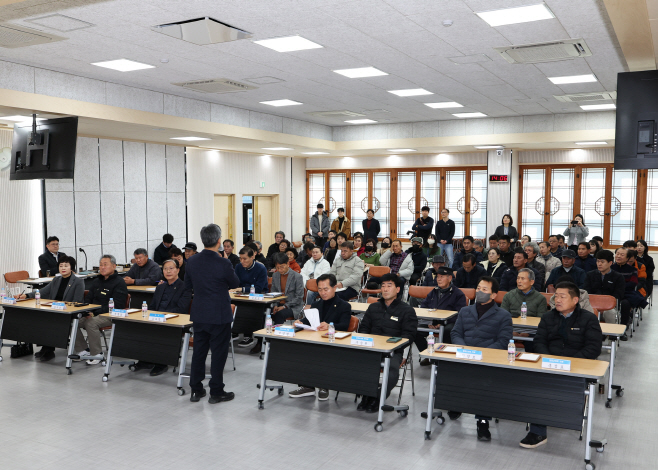 1-3. 사진(영양군， 2026년 노지 스마트농업 육성지구 공모사업 주민설명회 개최)