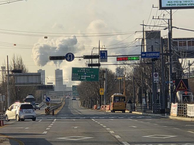 파주 봉암리 소재 파주에너지서비스(SK화력발전소)