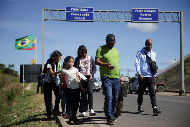 USA-VENEZUELA/BRAZIL-BORDER <YONHAP NO-1777> (REUTERS)