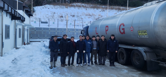 울릉군 LPG 첫 가스 충전 실시 4